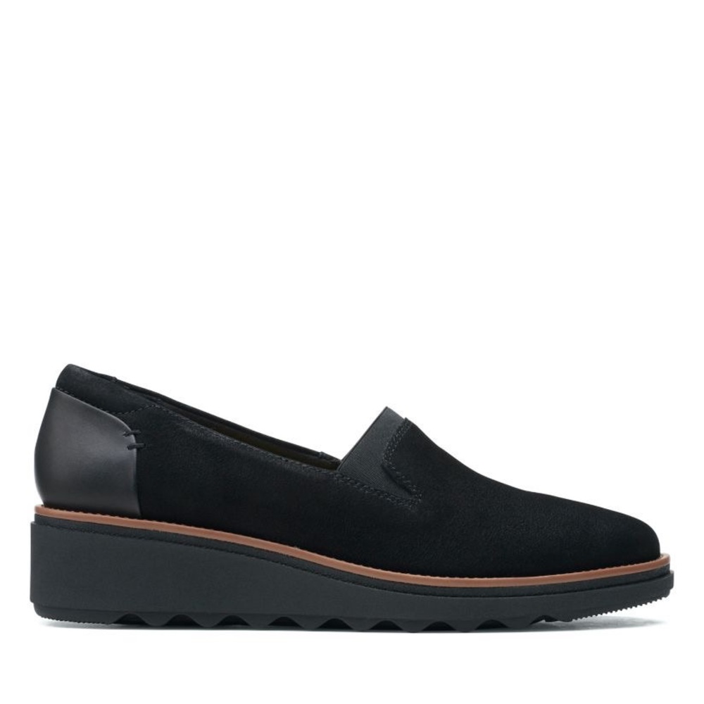 New Sharon Dolly Wide Wedge Casual Shoe - Clarks - Picture 13 of 16